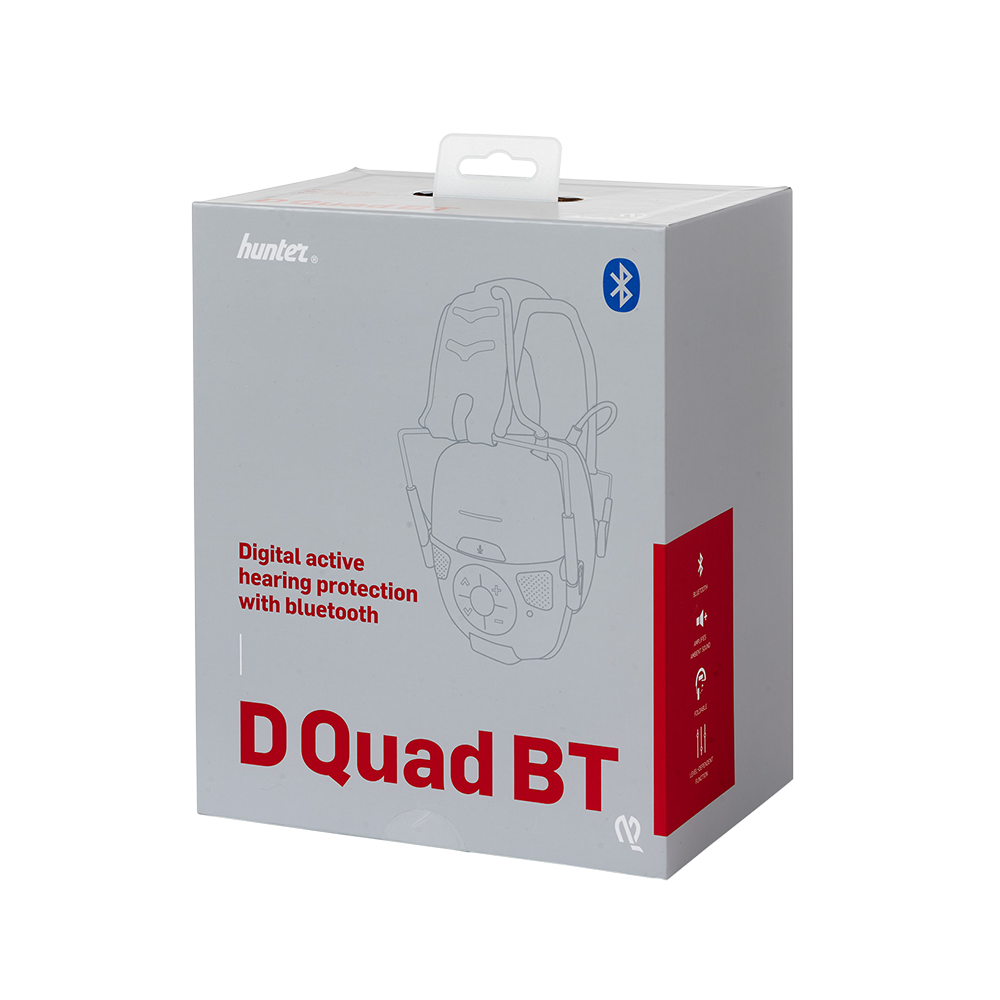 Hunter D Quad BT(bluetooth) hørselsvern