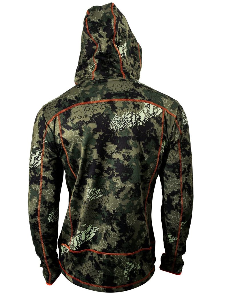 Haunter Thon Softshell Hoodie Camo/Orange